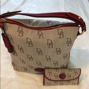 SALE TODAY! Handbag/Wallet Dooney and Bourke/2 pc